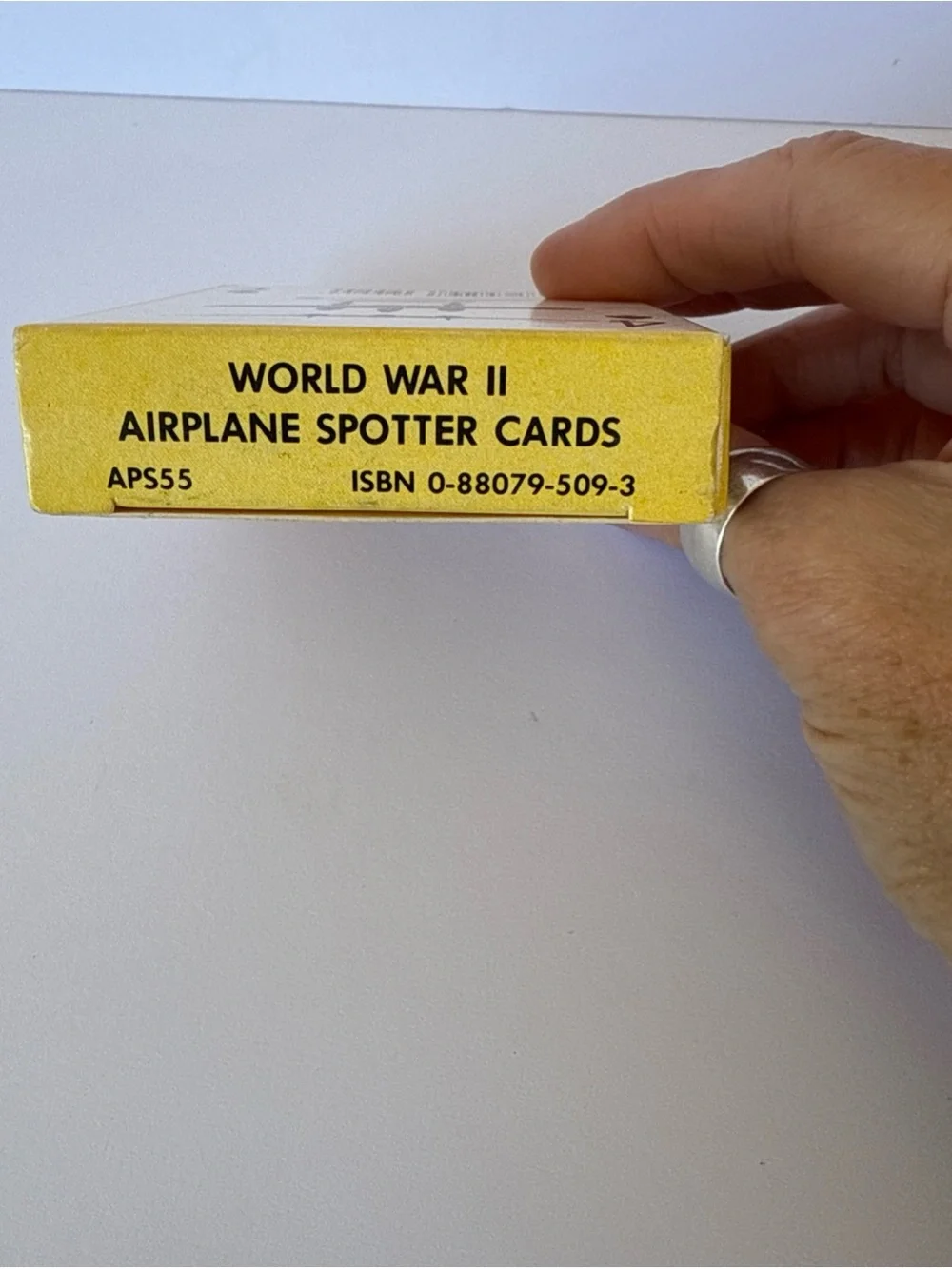 World War II Airplane Spotter Playing Cards - New in box VTG